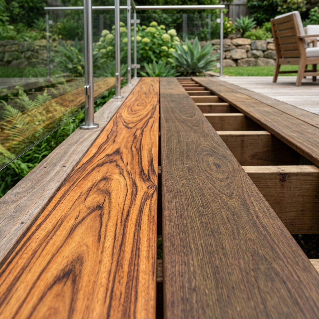 Tigerwood vs Ipe for Decking: Stunning Looks vs Ultimate Durability