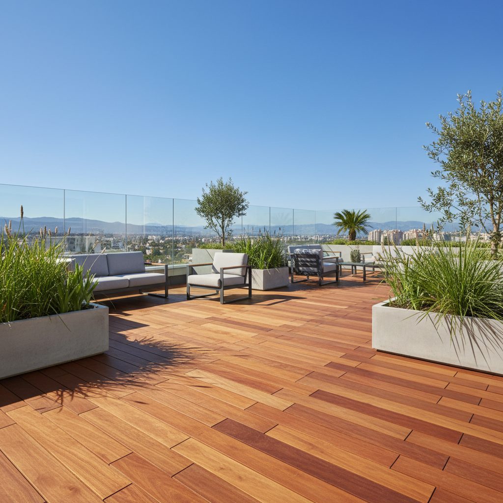 Ipe Deck Tiles for Rooftops, Balconies, and Patios: A Complete Guide