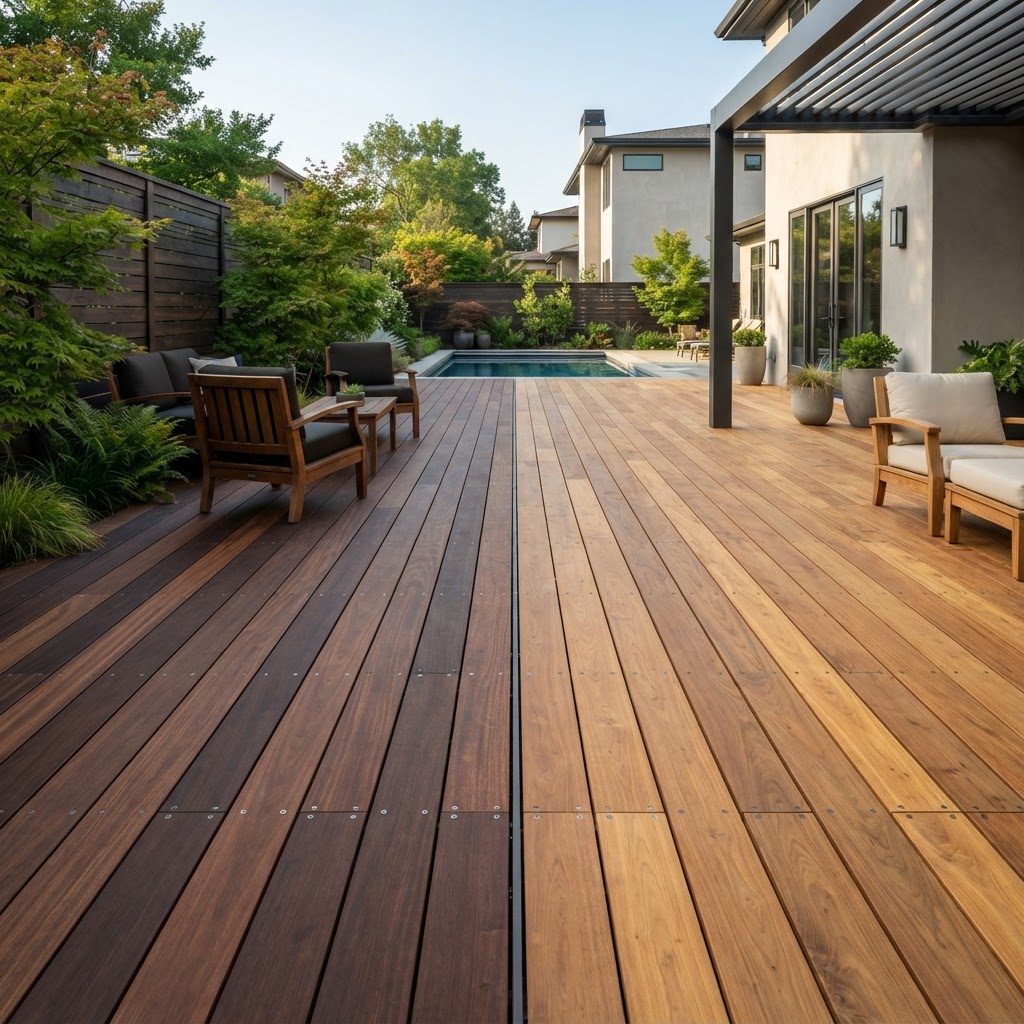 Ipe vs Teak Decking Comparison: Cost, Durability, and Appearance