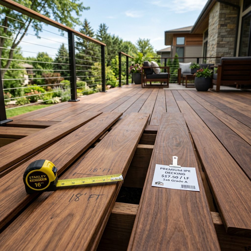 Ipe Decking Cost Per Square Foot 2026 Pricing Guide