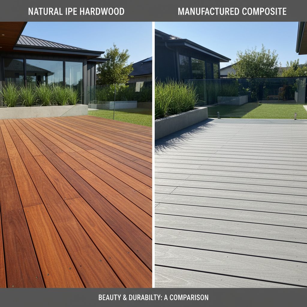 Ipe Wood vs Composite Decking Long-Term Investment Comparison