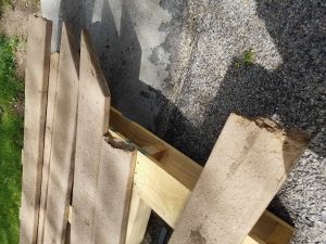 Additional example of composite decking issues