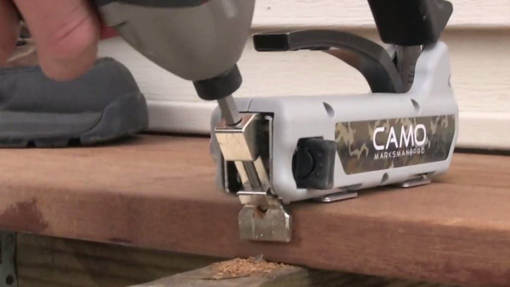 CAMO® Marksman Pro Tool CAMO® Edge Deck Fastening System Ipe Woods USA