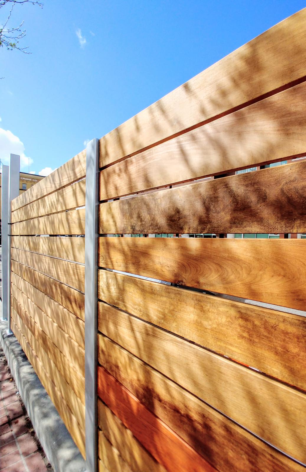 Ipe Fencing - Ipe Fence Boards - Natural Wood Fence
